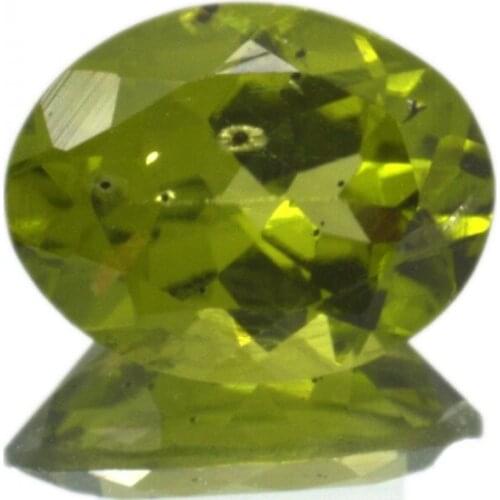 3.80ct. Peridot Oval Cut