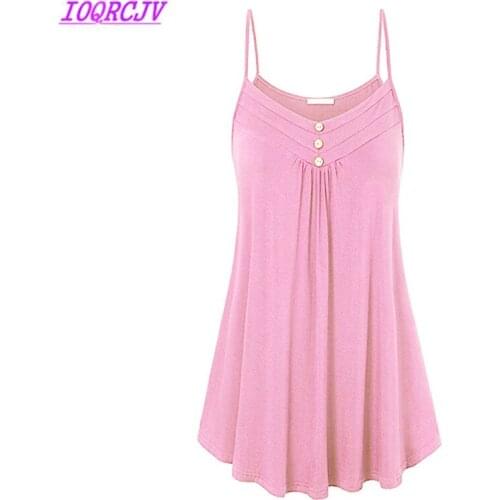 Plus size 5XL Sling sexy tops for women 2018 summer tank tops tees vogue sleeveless t shirt Loose female Sling top IOQRCJV H413