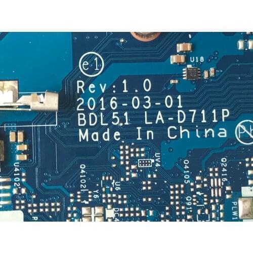 FAST SHIPPING BRAND NEW BLD51 LA-D711P LAPTOP MOTHERBOARD FOR HP 15-BA MIANBOARD..PROCESSOR A8-7410 / A6-7310 (QUALIFIED OK)