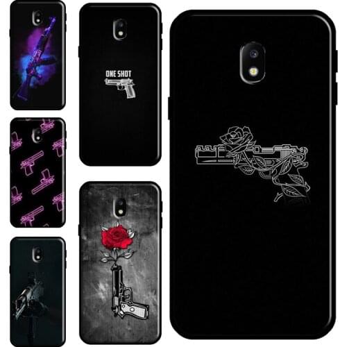 AK 47 Gun Case For Samsung J4 J6 Plus J8 A6 A7 A8 A9 2018 J7 J5 J3 2017 A3 A5 J1 2016 Phone Cover