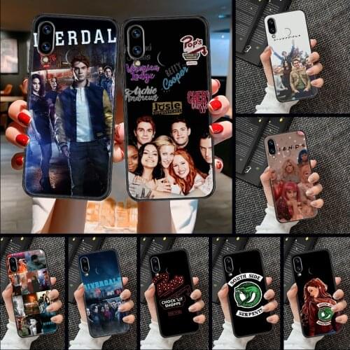 Riverdale TV Phone case For Huawei Honor 6 7 8 9 10 10i 20 A C X Lite Pro Play black silicone bumper soft back art shell trend