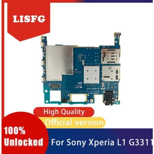 Disassemble Full Tested Motherboard For Sony Xperia L1 G3311 Motherboard,Unlocked Mainboard For Sony Xperia L1 G3311 Logic Board