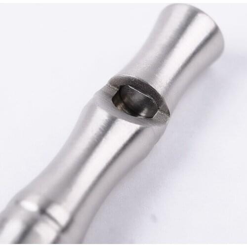 Double Pipe Safety Loud Whistle Emergency 120 DB High Decibe Safety Outdoor Survival Tool
