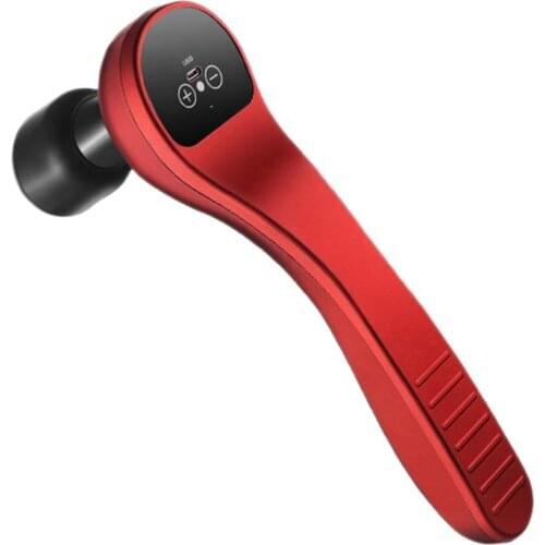 Mini Electric Massager Muscle Massager Head Vibration Massager Relax Deep Tissue Slimming Fascial Tools USB