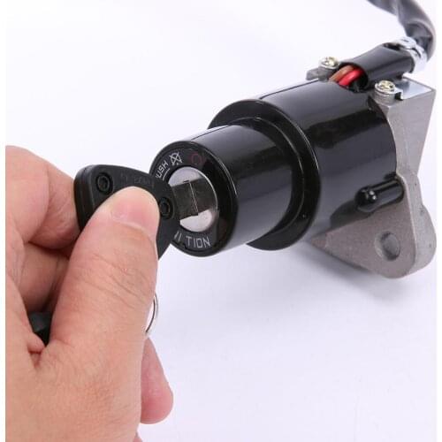 DT 125 R / TZR 250 / XT 350 / XT 600 Motorcycle Ignition Key Electric Door Lock Ignition Switch for Yamaha Motorcycle New