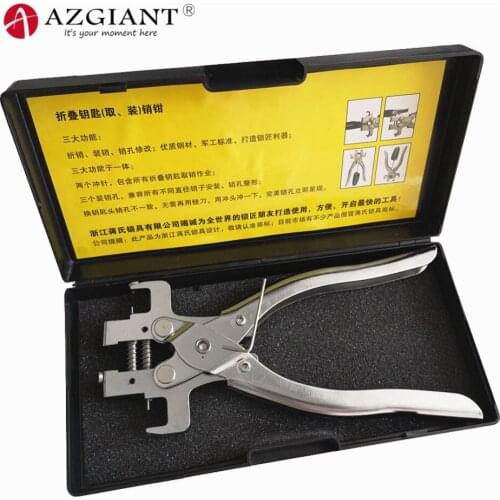 Fixing flip key auxiliary pin remover car key Vice Remover car Folding car key Split Pin Folding Automobile key Disassembly