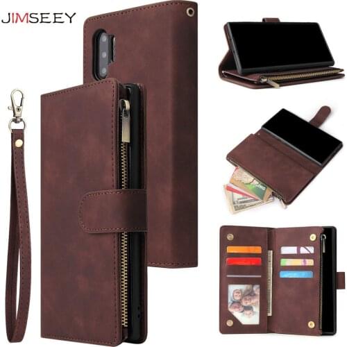 Flip Leather Phone Case For Samsung Galaxy Note10 Plus S10 S10E S10 S9 Plus A10 A20 A20E A30 A40 Wallet Card Holder Back Cover