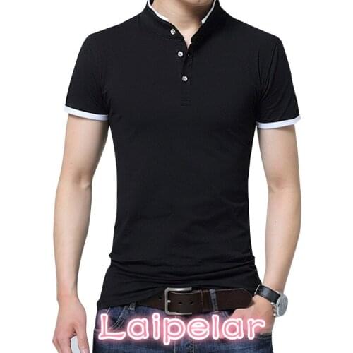 Мужские однотонные футболки Laipelar China At AliExpress