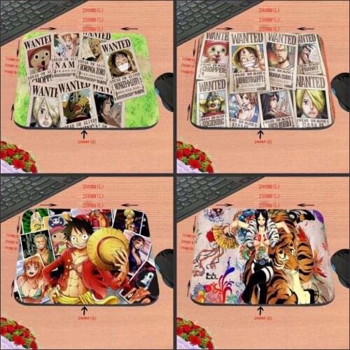 Custom Top Sale Luxury Printing New Anti-Slip PC Cartoon Anime One Piece Silon Gaming Mouse Mat Pad Me Mat for Optal Pad