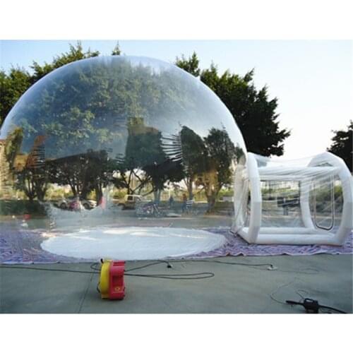 3m Height Inflatable bubble camping tent inflatable outdoor tent bubble tree tent event for outdoor camping equipment