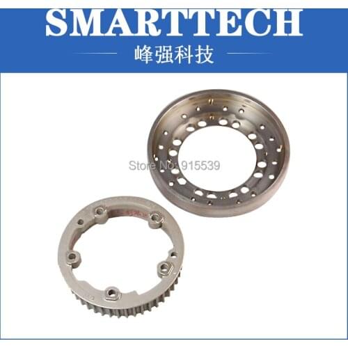 Precision aluminum CNC milling service , models of metal punch process