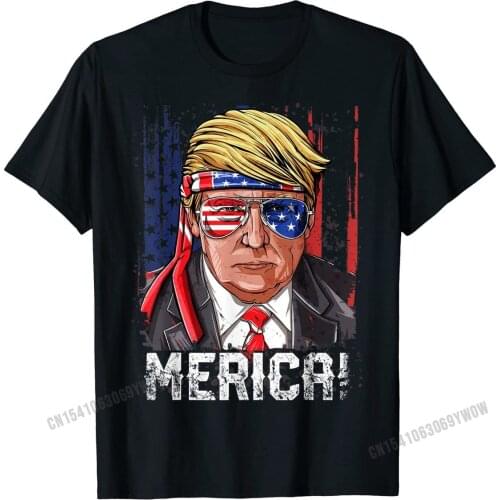 Trump 4th of July Shirts Merica Men Women Boys Kids 2020 Tee Tshirts Cheap Birthday Cotton Men Tops & Tees Fashionable