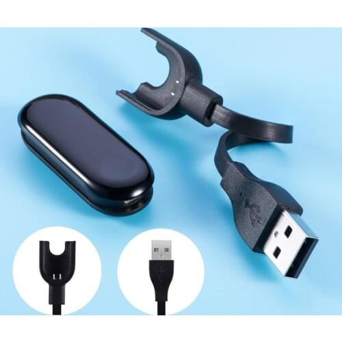 1/2/3/4pcs 15CM Replacement Charger Cable USB Fast Charging Data Cable For Xiaomi Mi Band 3 Charger Smart Watch Charger