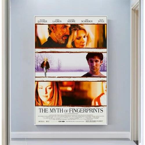 V0781 The Myth Of Fingerprints Vintage Classic Movie Wall Silk Cloth HD Poster Art Home Decoration Gift