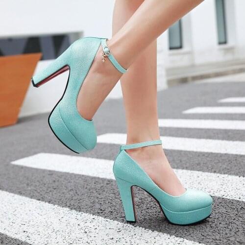 2020 New High-heeled Shoes Woman PumpsNight club Wedding Party Shoes Platform Women Shoes High Heels 12cm Pink Heels