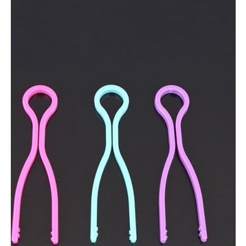 10pcs Bobbin Sewing Organizer for Home Sewing Random Color Plastic Bobbin Clip Wire Clip Sewing Thread Accessrioes