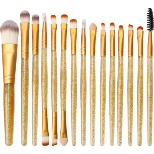 15 Pieces Professional Makeup Brushes Cosmetic Brush Tools Set