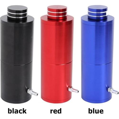 Aluminum Oil Kettle Radiator Coolant Catch Tank 800mL Durable Preventing Engine Leakage Overflow Reservoir with 1.2m Hose