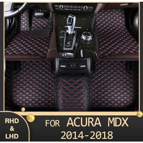 MIDOON Car floor mats for Acura MDX 2014 2015 2016 2017 2018 Custom auto foot Pads automobile carpet cover
