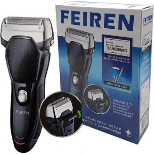 FEIREN 6538 Electric Shaver Shaving Razors Rechargeable Reciprocating 2 Heads Beard Hair Trimmer Electric Repair Clipper Machine
