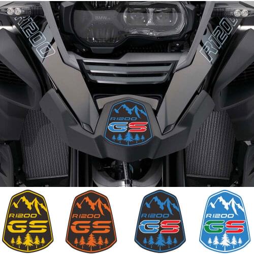 For BMW R1200GS R1200 R 1200 ADV GS GSA Front Fender Beak Extension Cove Windshield Screen Windscreen Stickers Decals Adventure