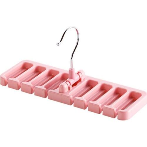 Cloakroom Belt Scarf Storage Rack Ties Hanger Space-Saving Tie Rack Waist Belts Storage Holder