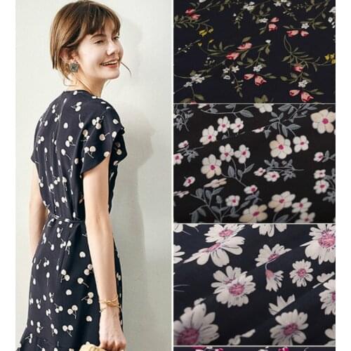 50x145cm Printed Floral Engraved Cotton Fabric Clothes Patchwork Fabric DIY Sewing Dress Cotton Material For Girls