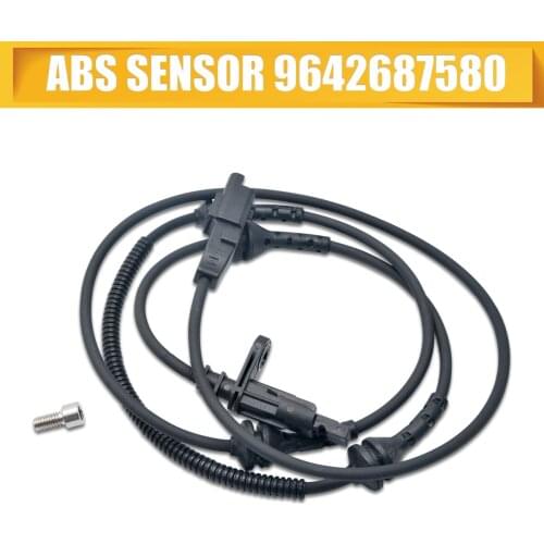 Front Left Right ABS Wheel Speed Sensor Kit Car Sensor Accessories For CITROEN C6 Peugeot 407 4545G6 4545A9 9642687580