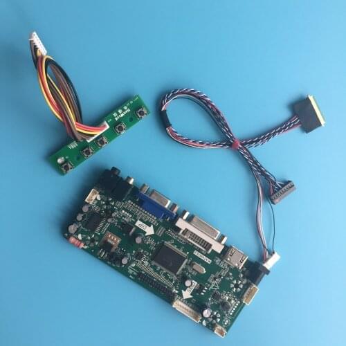 Kit For LP140WH4-TLP1 LCD LED 1366X768 Controller board LG Display VGA HDMI 14" DIY 2019 Driver Panel Screen DVI Audio