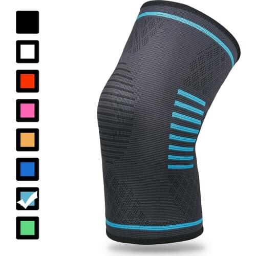 Unisex Knee Pads Elastic Nylon Protection Badminton Running Fitness Outdoor Climbing Sports Accessories Warm Knee Pads