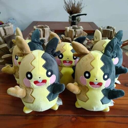 Wholesale 5Pcs/Lot Original Pokemon Morpeko Plush Toy Stuffed Dolls 21cm High Quality Kid Gift