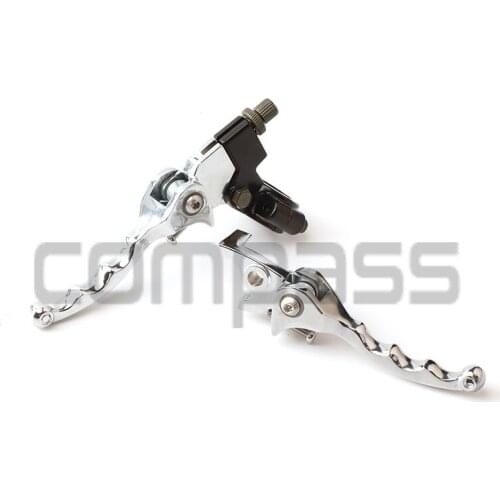 3 Finger High Performance Aluminum Alloy Folding Clutch & Brake Lever for CRF IRBIS Apollo Xmotos KAYO BSE Pit Dirt Bike Part