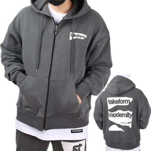 New Mens Leisure Hoodies Solid Zipper Hoodie Men Sweatshirt Printing Man Hoody Sweatshirts For Male Mens Hip Hop Streetwear