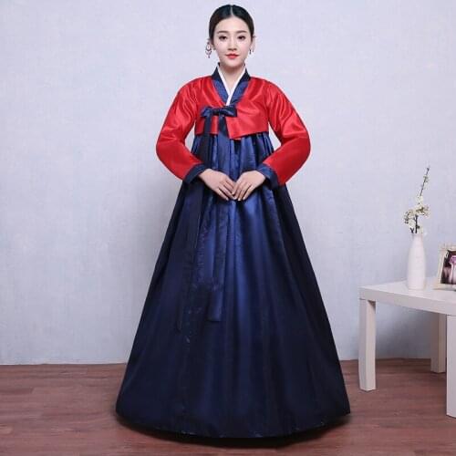 Traditional Clothing Women Hanbok Performance Costumes Court Dress Minority National Geumjinfu Korean Dance Asian Clothes Robe