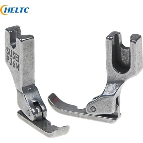 P36LN / P36N Presser Foot Industrial Sewing Machine Flatcar Unilateral Presser Foot Steel-Sided Zipper Foot High Quality
