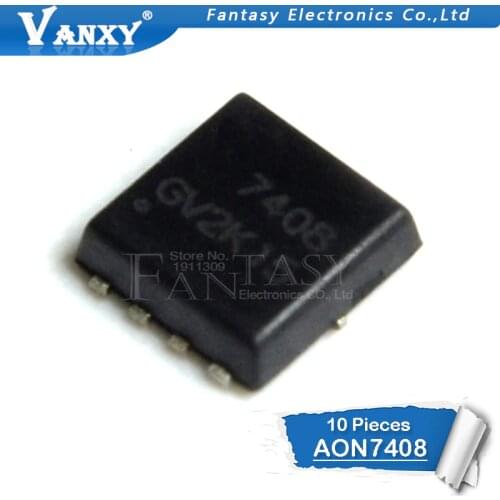 10PCS AON7408L QFN AON7408 AO7408