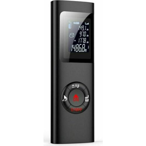 131ft /40M Handheld Laser Distance Meter LCD Digital Measure Distance Meter Rangefinders Tool Calculate Automatically Precision