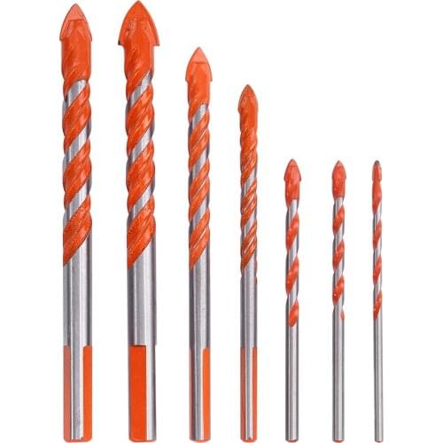 3/6/8/10/12MM Spiral Groove Drill Bit Hole Grooving Drill For Wood Cutting Drilling Polishing Tile Drill Bits Woodworking Tools