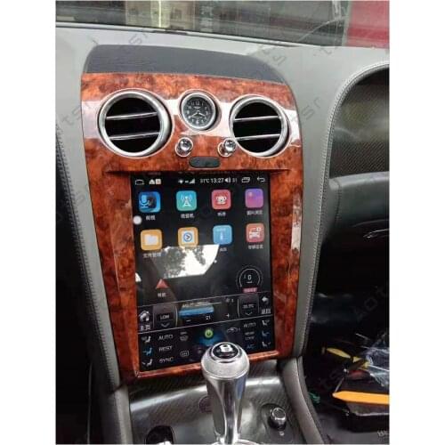 Android 8.1 DSP Tesla Car Multimedia GPS Navigation Radio Video Audio Player Specialized Design For Bentley Speeding Supersport