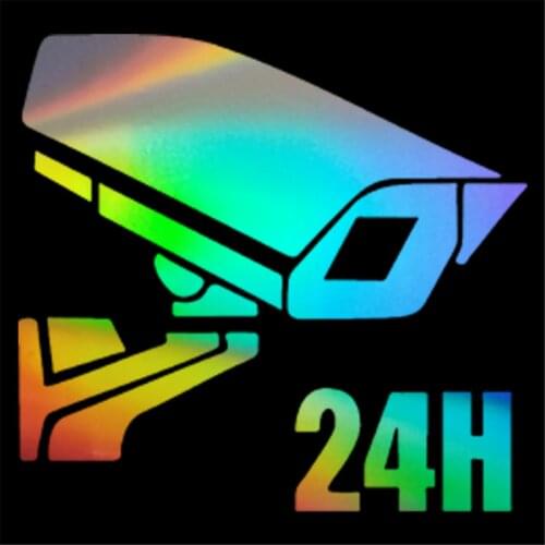 Car-styling The Car Has Vehicle Monitoring 24 Hours Driving Record car sticker