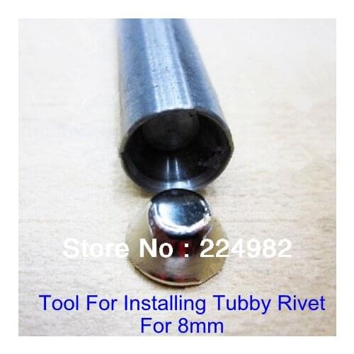 Free Shipping - Specialized Tool For Installing 8mm Tubby Rivet Studs,Requisite Tool When DIY Tubby Rivet,DIY Good Assistant