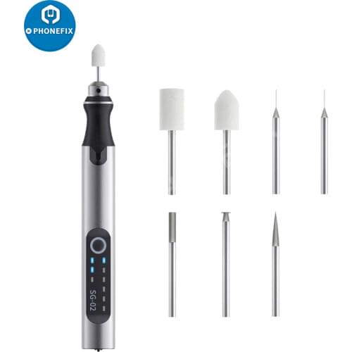 Mini Wireless Drill Electric Carving Pen 3 Speed USB Cordless Drill Rotary Tools Kit Engraver Pen for Grinding Polishing Tools