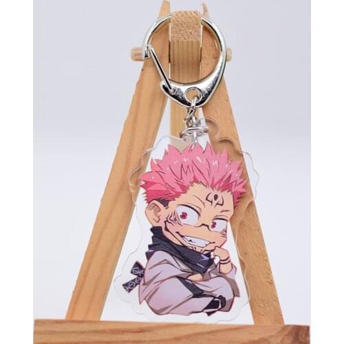 Jujutsu Kaisen Keychain Hot Anime Acrylic Key ring Double-side WL0809