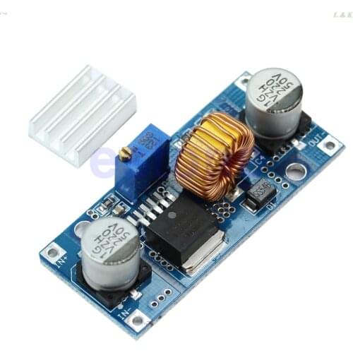 DC to DC 4V-38V to 1.25V-36V 5A MAX Step Down Power Supply Buck Module 24V 12V 9V 5V L29K