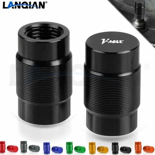 For Yamaha VMAX 1200 1700 Motorcycle Wheel Tire Valve Stem Caps Airtight Covers VMAX 1200 VMAX 1700 1985-2018 Accessories