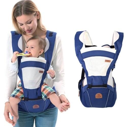 Multicolor Breathable Baby Back Stool Backpacks Wrap Carrier Newborn Infant Kid Baby Hipseat Cloth Slings 3-36 Months