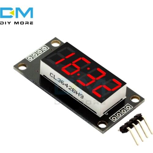 TM1637 Module 4-Digit Display Tube RED LED 0.36" 0.36 inch Display Screen 7 Segments Display Digital Tube For Arduino