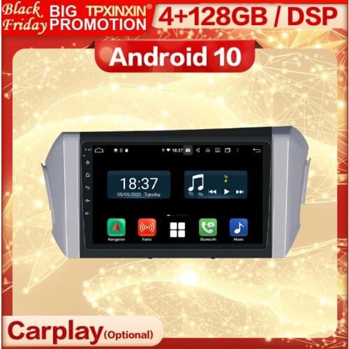 Carplay 2 Din Android Multimedia Stereo Receiver For Toyota Innova 2015 2016 2017 2018 GPS Navi IPS Radio Audio Player Head Unit