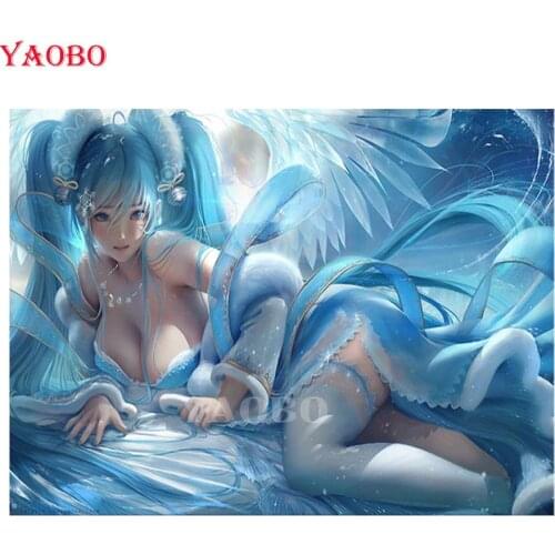 Cartoon Sexy Girl diamond mosaic cross stitch diamond paint custom,diamond painting full square round diamond embroidery