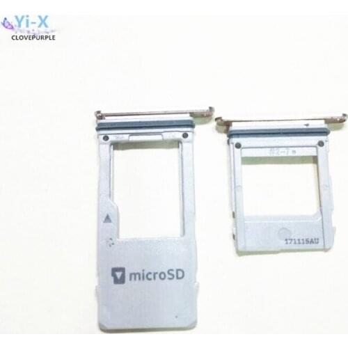 New For Samsung Galaxy A8 2018 plus + A530F A730F nano Sim Micro SIM Card SD Reader Holder Sim Tray